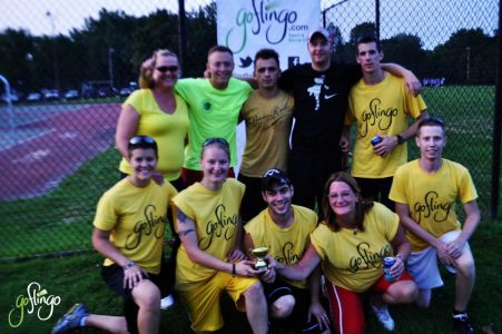 2012 Summer Recreational Kickball Champions 'LMH Advocare'